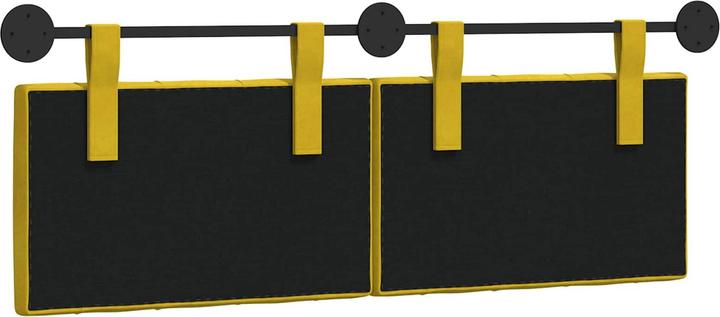 Actual product image vidaXL Modernes Kopfteil (130 x 7 x 7 cm)