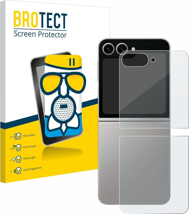 Actual product image BROTECT AirGlass Glass Matte (1 pcs., Samsung Galaxy Z Flip6)