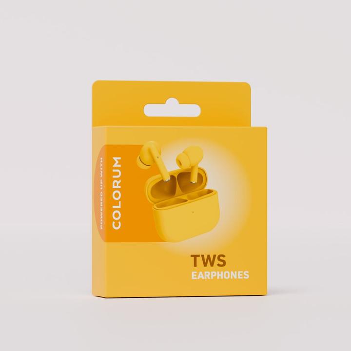 Image du produit Forever COLORUM TWS Écouteurs Bluetooth CTWS-05 xJaune (5 h, Sans fil)