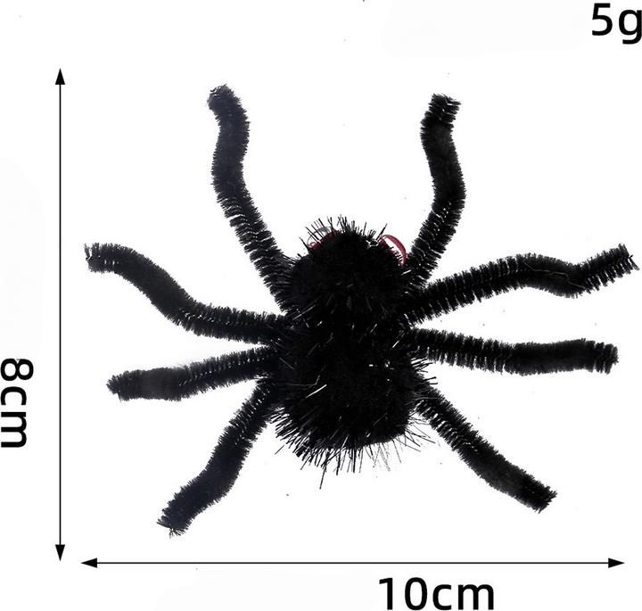 Actual product image Cover-Discount 8cm spider with clip