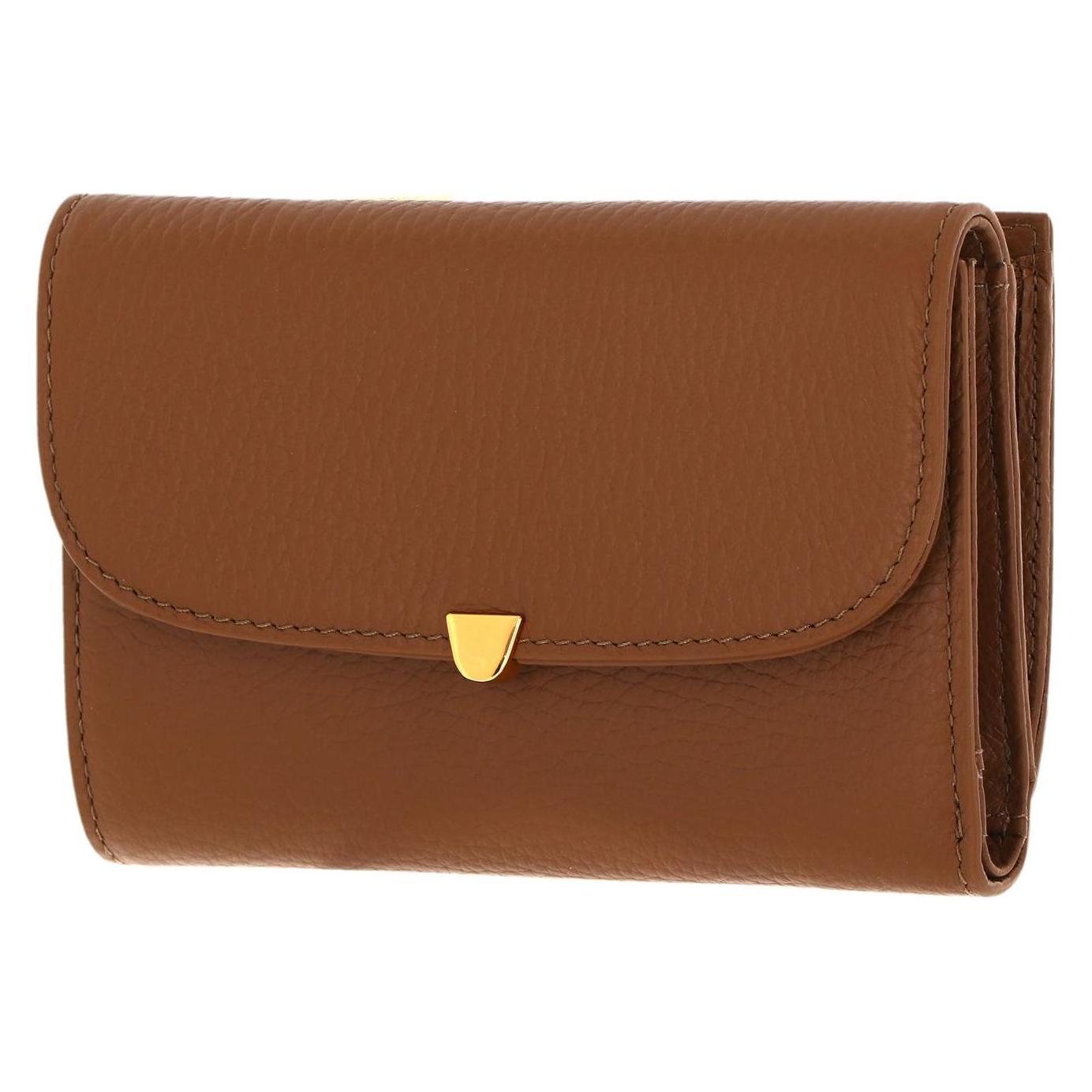 Coccinelle, Damen, Portemonnaie, Ida Flap Wallet, Braun