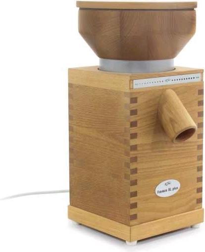 Komo Fidibus XL Plus grain mill made of solid beech 600 watt motor