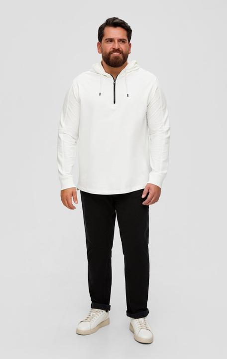 Produktbild s.Oliver Sweatshirt Hoodie aus Baumwollstretch (5XL)