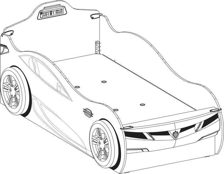 Immagine prodotto Cilek Coupe per 2 (90 x 190 cm)