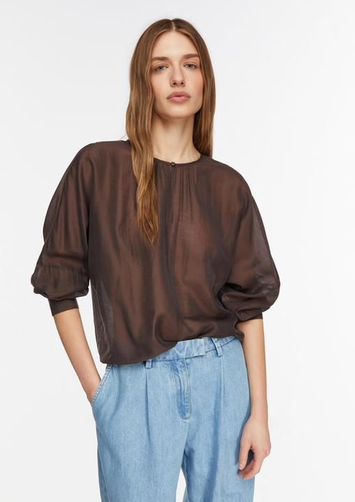 Immagine prodotto Comma Semitransparente Tencel-Voile-Bluse (48)