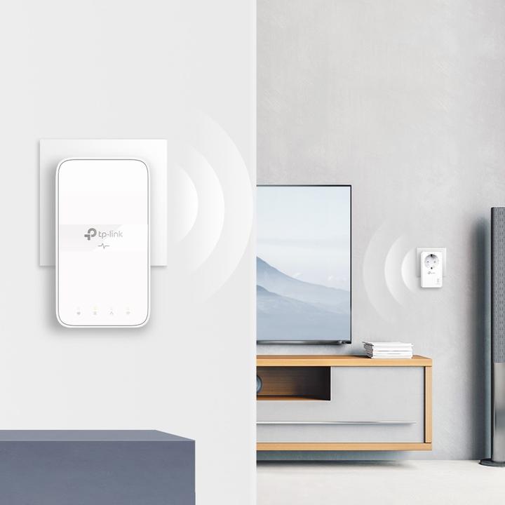 Produktbild TP-Link AV1000 Gigabit Passthrough Powerline ac Wi-Fi Kit TL-WPA7617 KIT mit TL-PA7017P 10 (1000 Mbit/s)