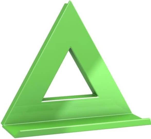 Actual product image Magni Mega magnet DELTA XL (90 x 90 mm, incl. tray) green (1 x)