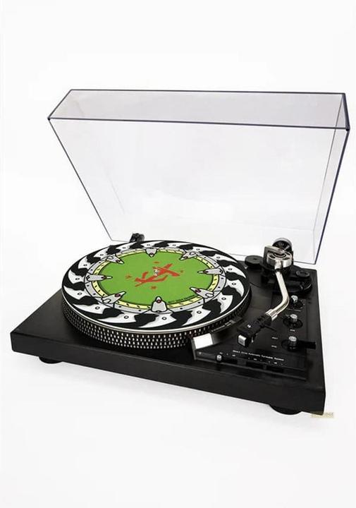 Actual product image DEVplus Doom The Dark Ages Slip Mat Shield Saw 30 x 30 cm (Turntables)
