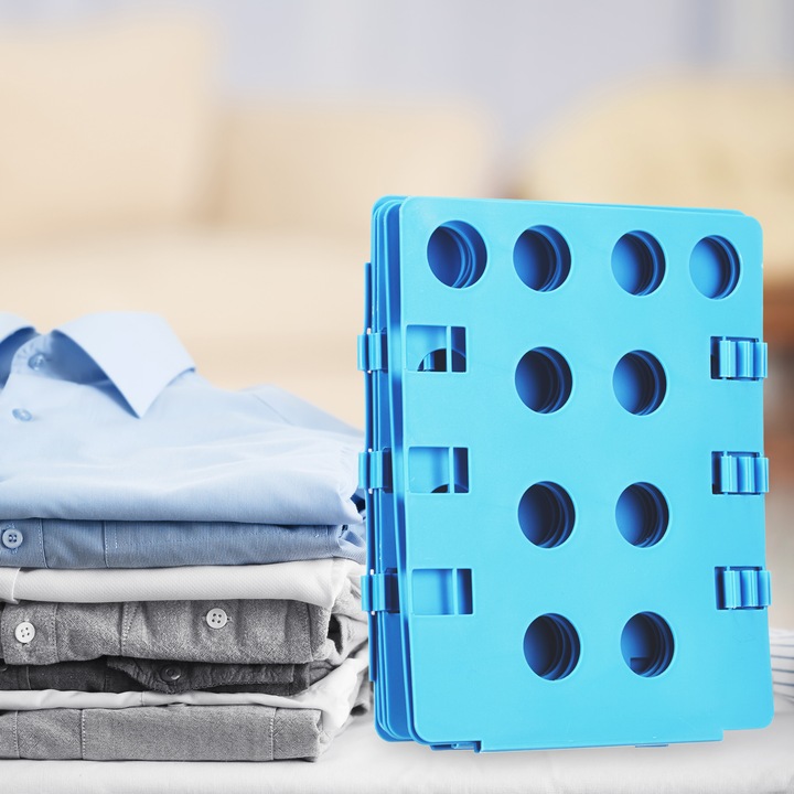 Image du produit Relaxdays Planche à plier le linge plieur chemise