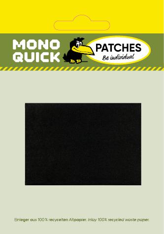 Image du produit Mono Quick Patch à repasser "résistant à l'ébullition & extra léger" 10x20 cm