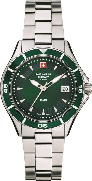 Actual product image Swiss Alpine Military AQUATECH LADIES Collection - Swiss made quartz watch (Swiss made, 36 mm)