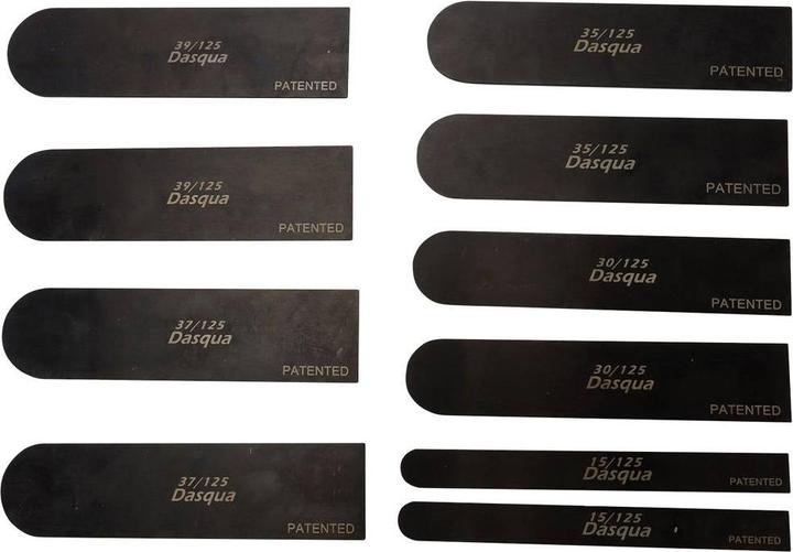 Actual product image Dasqua 1801-0110-A Premium magnet parallel set with handle Product dimensions, length: 125mm (12.50 cm)