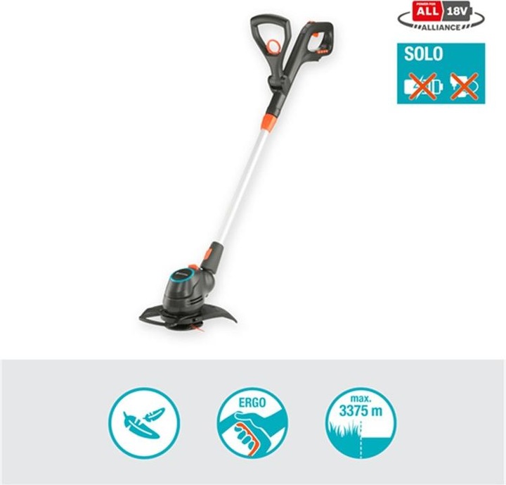 Actual product image Gardena ComfortCut 23/18V P4A (Plastic knives)