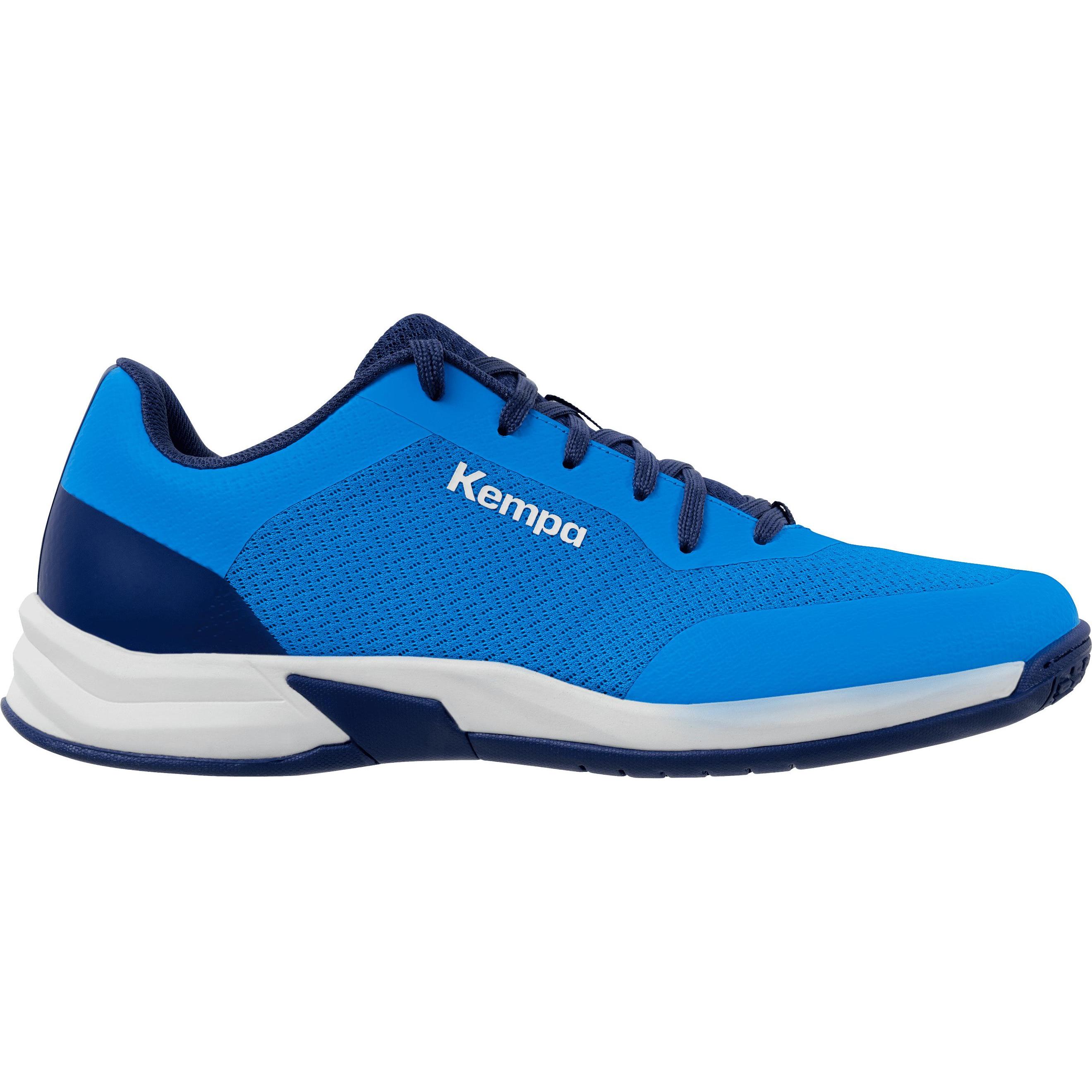 Kempa, Herren, Hallenschuhe, Hallen-Sport-Schuhe Kourtfly Three (39), Blau