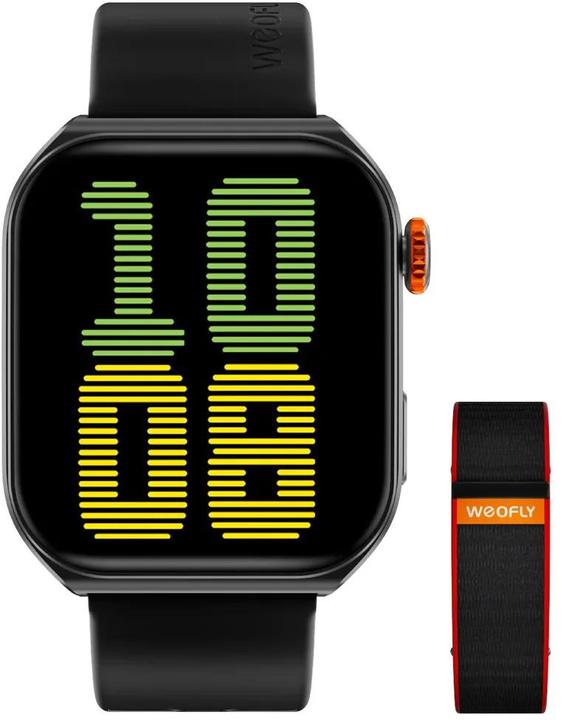 Actual product image Amazfit Smartwatch Weofly Edge 2 schwarz