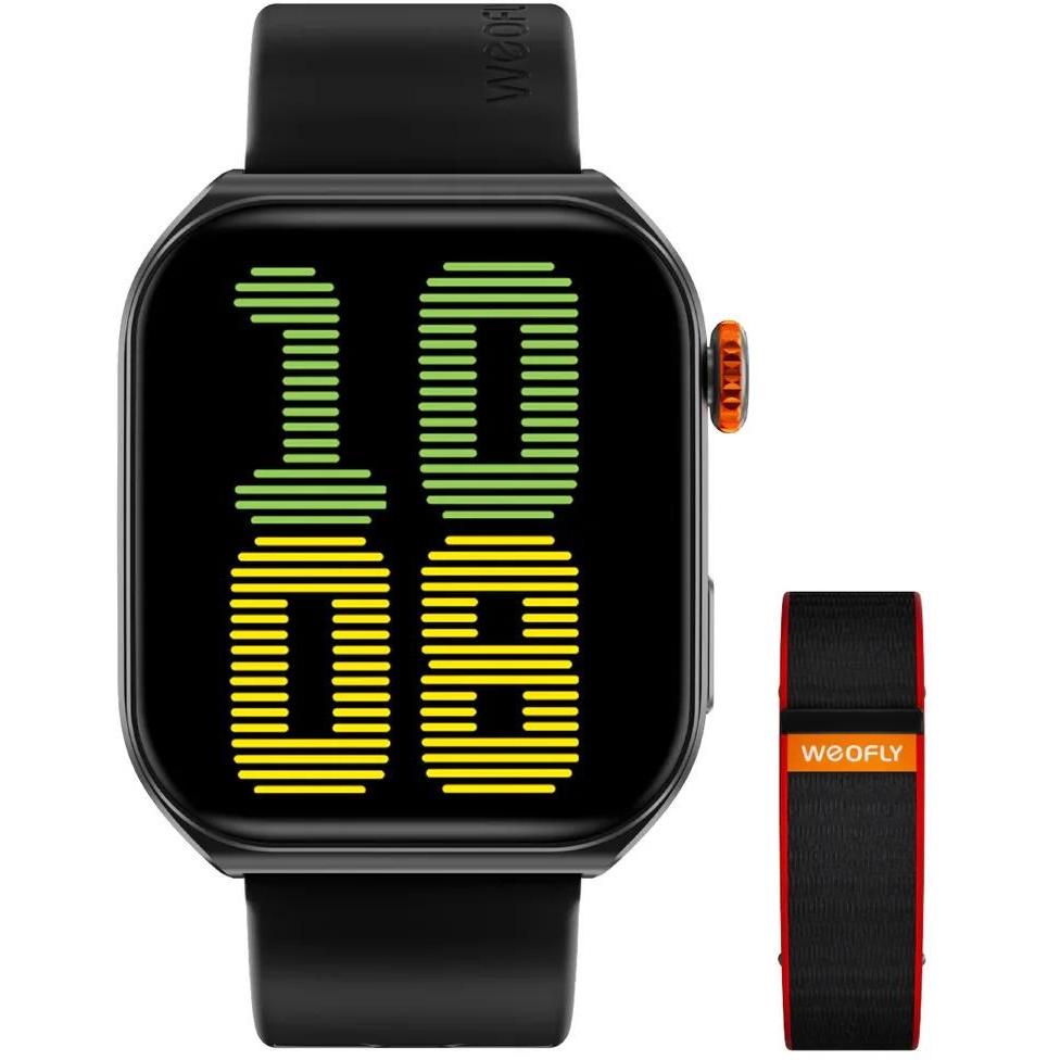 Amazfit Smartwatch Weofly Edge 2 schwarz, Smartwatch