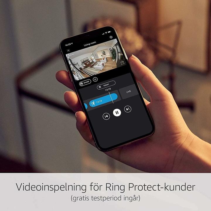 Actual product image Ring Stick Up Cam Battery (3rd Gen) - White (1920 x 1080 Pixels)