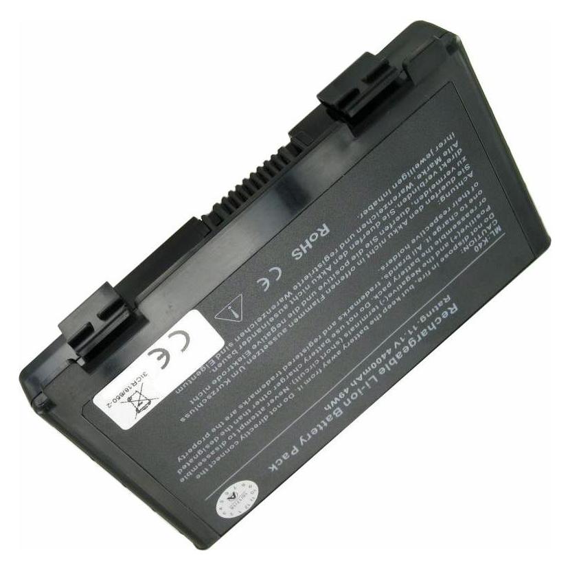 ASUS Akku A32-F82 (6 Zellen, 5200 mAh), Notebook Akku, Schwarz