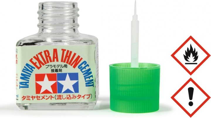 Tamiya Colla di plastica (100 g, 40 ml)