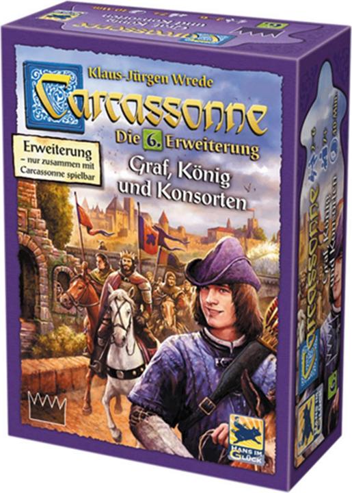 Image du produit Hans im Glück Carcassonne - Comte, roi et consorts (Allemand)