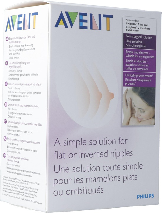 Immagine prodotto Philips Avent Niplette incl. tamponi per l'allattamento