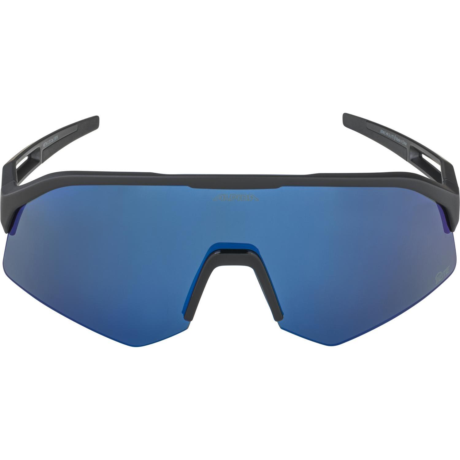 Thumbnail - ALPINA SPORTS, Herren, Sportbrille, Sonic HR Q-Lite (Schwarz matt, Blau), Schwarz