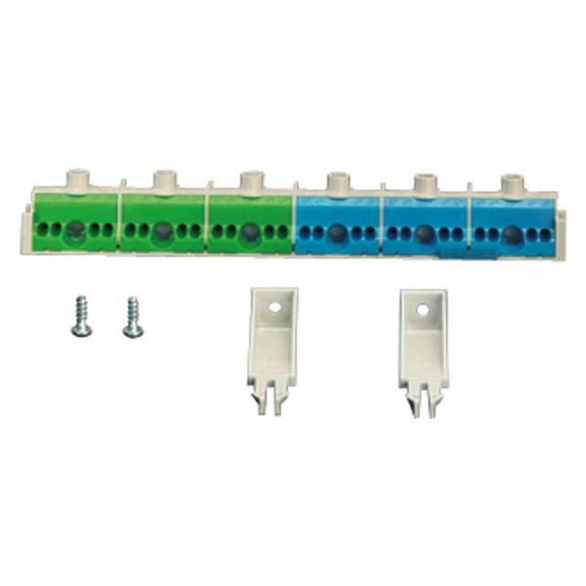 Hensel Klemmenstrook 2p multi-f 80A 1,5-25qmm 11041700, Elektronica benodigdheden + Behuizing, Veelkleurig