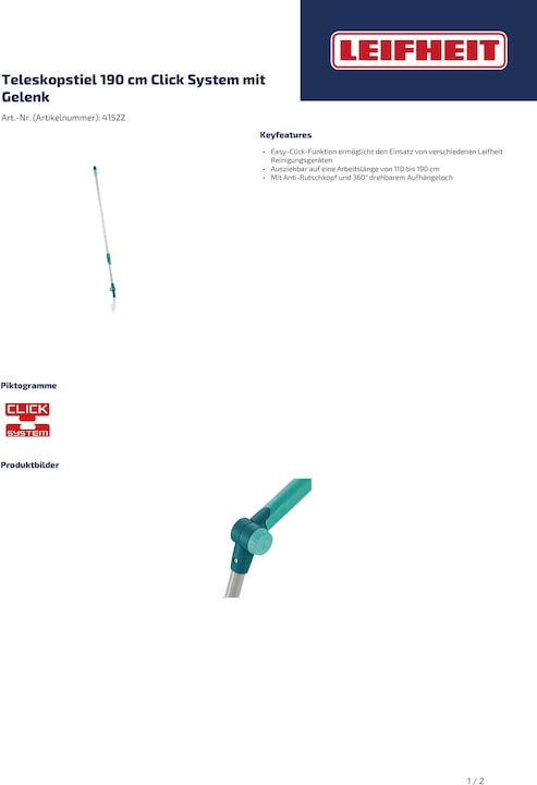 Image du produit Leifheit Acier et joint (1 pcs)