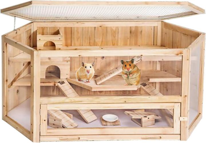 HTI-Living Kleintierkäfig Hamsterkäfig