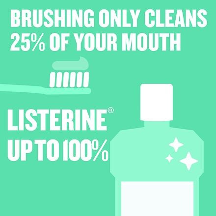Productafbeelding Listerine Clean & Fresh Mondwater met milde smaak (500 ml, Mondwater)