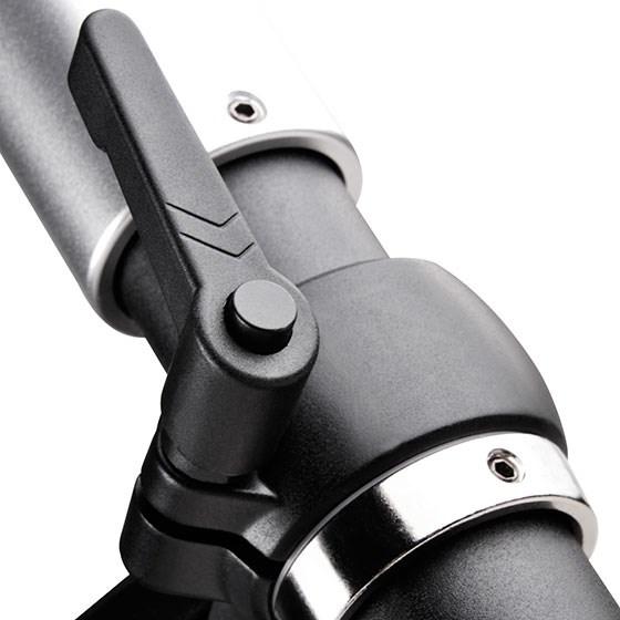 Actual product image Silverstone SST-ARM24BS - Vertical Dual Monitor Arm (Table, 24.02", 8 kg)