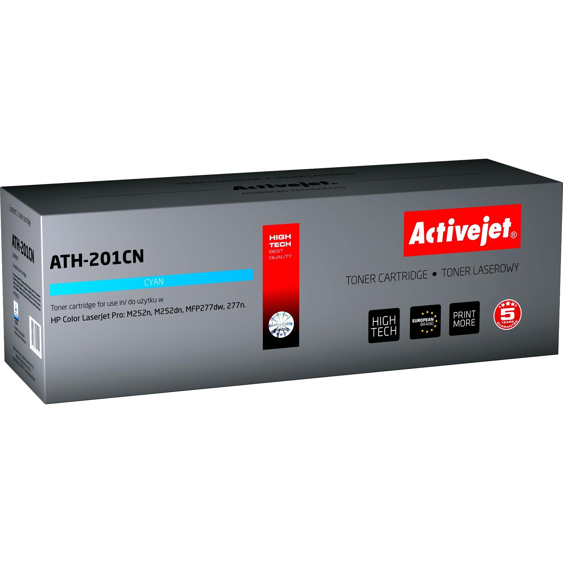 Activejet, Toner, ATH-201CN - 1400 Seiten - Cyan - 1 Stück(e) (C)