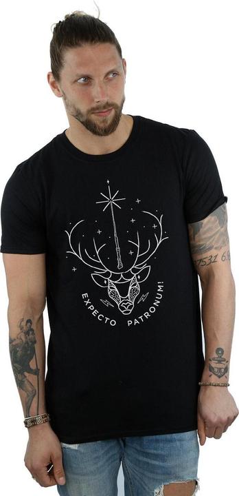 Actual product image Mens Expecto Patronum Cotton T-Shirt (M)