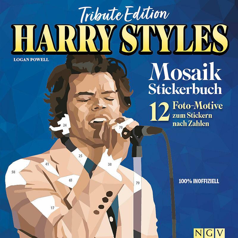 Naumann + Göbel, Sticker, Tribute Edition Harry Styles Mosaik Stickerbuch