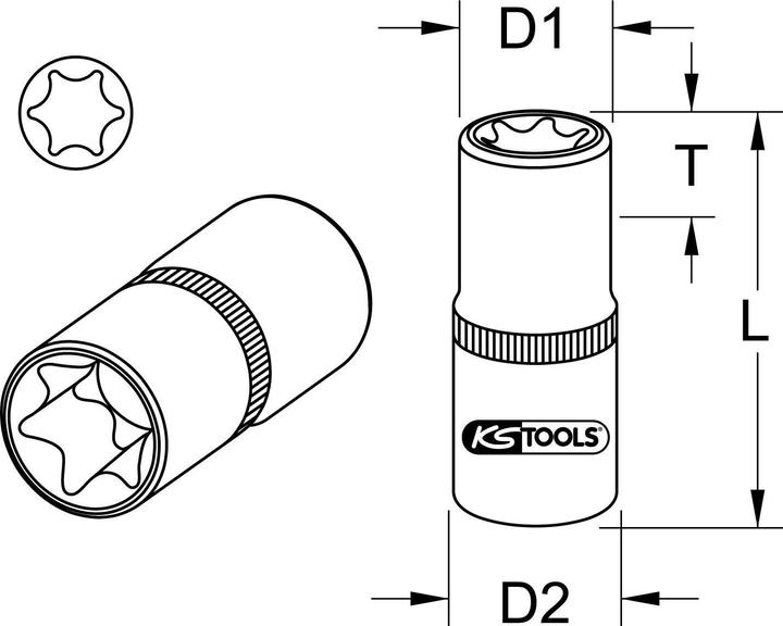 Produktbild KS Tools 918.3973