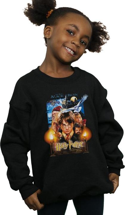 Produktbild The Sorcerer's Stone Poster Sweatshirt Mädchen (140, 146)