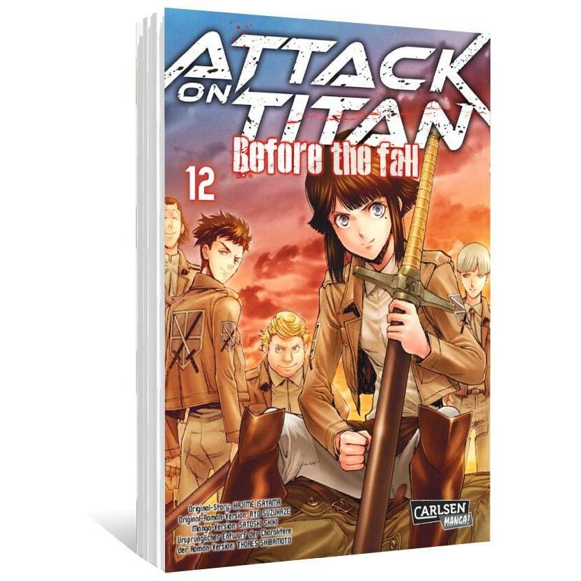 Attack on Titan - Before the Fall 12, Narrativa di Hajime Isayama, Ryo Suzukaze
