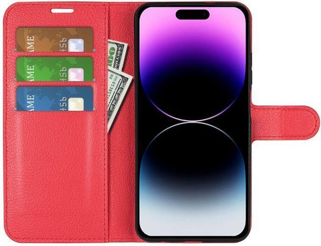 Immagine prodotto MU Classic Serie di copertine per libri in pelle Litchi (Apple iPhone 15 Pro Max)