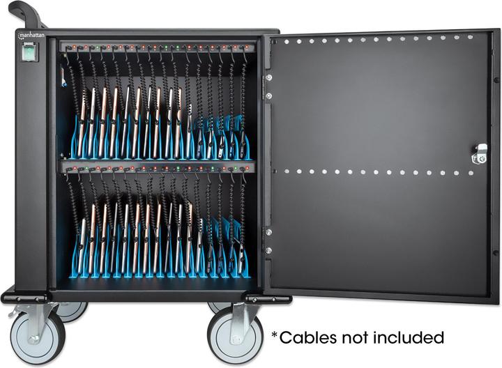 Image du produit Manhattan 32-Port USB-C Charging Cart