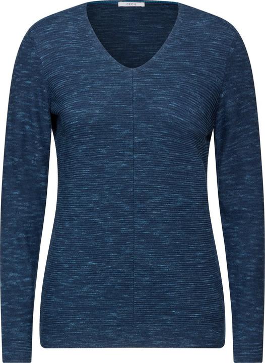Image du produit Cecil Pull Col V Structure (S)