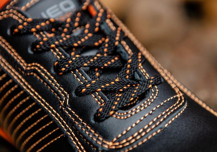 Productafbeelding Neo Tools Leren werkschoenen met stalen zakdoek, maat 43 (82-104) (SB, 43)