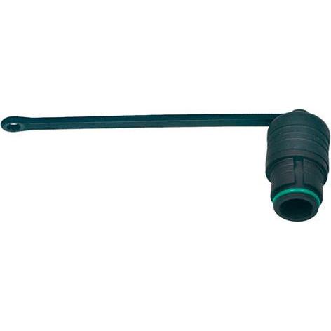 Schubiger Serie 720 hood cablecover for male panel mount, Elektronikkabel + Stecker, Schwarz
