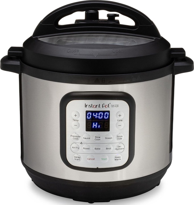 Actual product image Instant Pot Duo Crisp 7,6L multicooker met airfryer 11-in-1 - snelkookpan - pressure cooker - rijstkoker - s