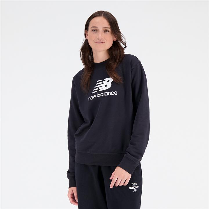 Image du produit New Balance W Essentials Stacked Logo Crew (M)
