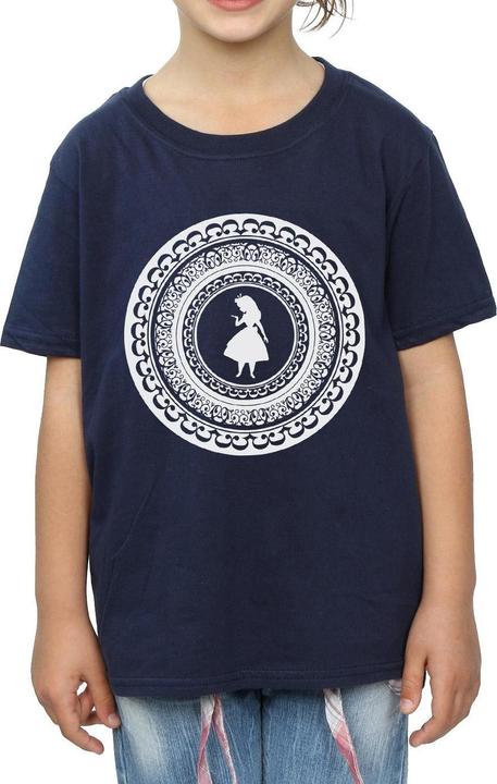 Image du produit Disney T-shirt en coton Cercle Alice au Pays des Merveilles pour filles (116)