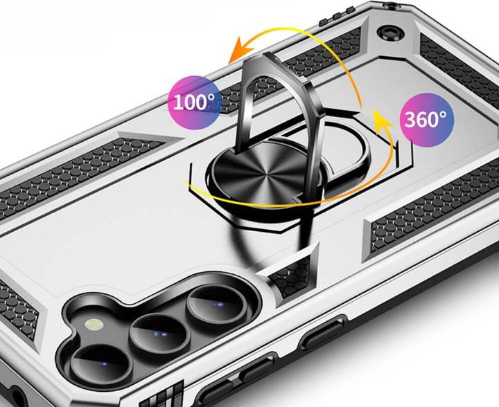 Actual product image Cover-Discount Armor Case with kickstand pink (Samsung Galaxy S24)