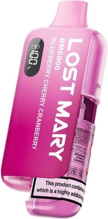Lost Mary BM6000 Blueberry Cherry Cranberry (Fruchtig)