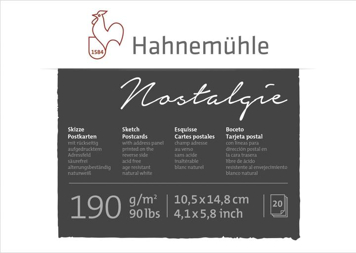 Produktbild Hahnemühle Zeichenblock Postkarten (A6)