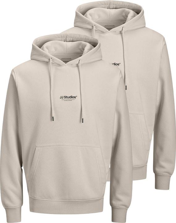 Produktbild Jack & Jones - Soho - Sweatshirt / Hoodie - 2er Pack (S Beige) (S)