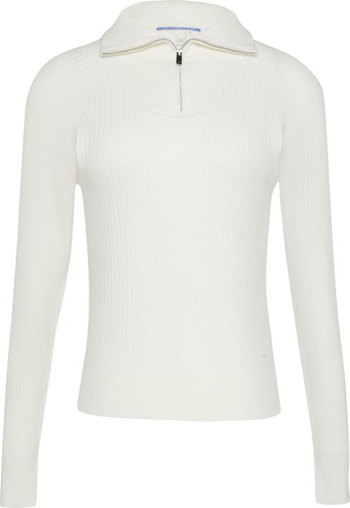 Produktbild S.Oliver Strickpullover Schmaler Pullover mit Troyer-Kragen (XL)